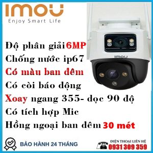 Imou Wifi 2 Camera Cruiser Dual Mp